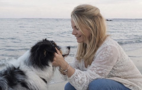 des câlins pour mon chien