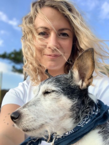 des câlins pour mon chien